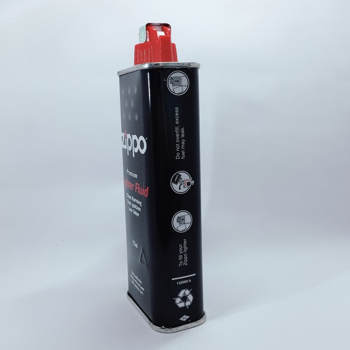 Combo 2 xăng Zippo, 1 vỉ đá lửa - Hàng chính hãng