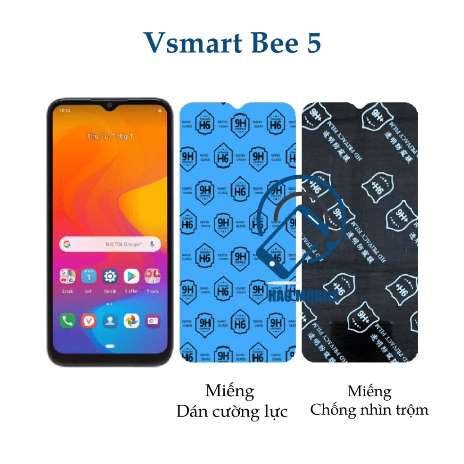 Dán cường lực dẻo nano Vsmart Bee 5
