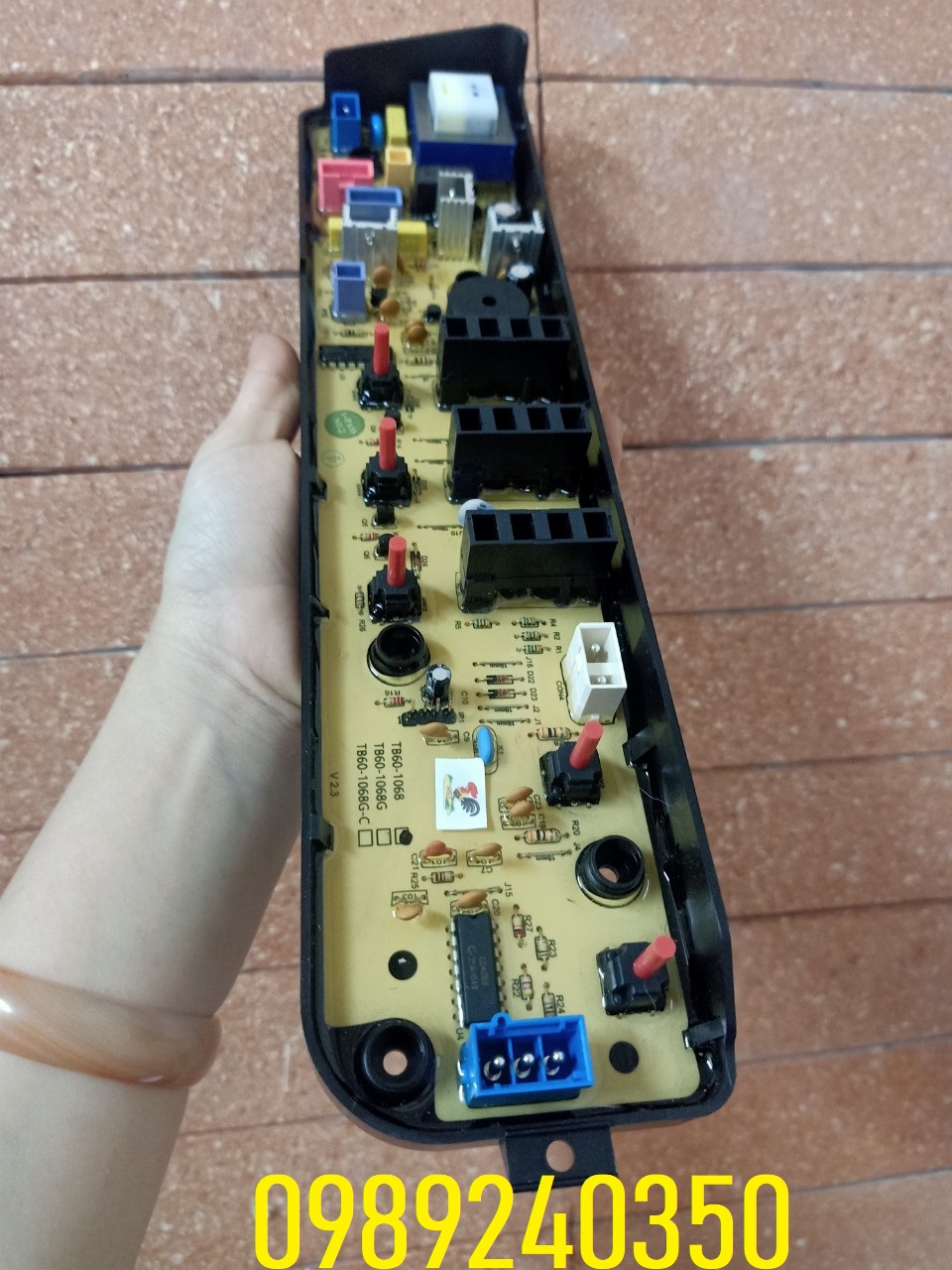 Bo mạch máy giặt Midea cửa đứng 5 phím