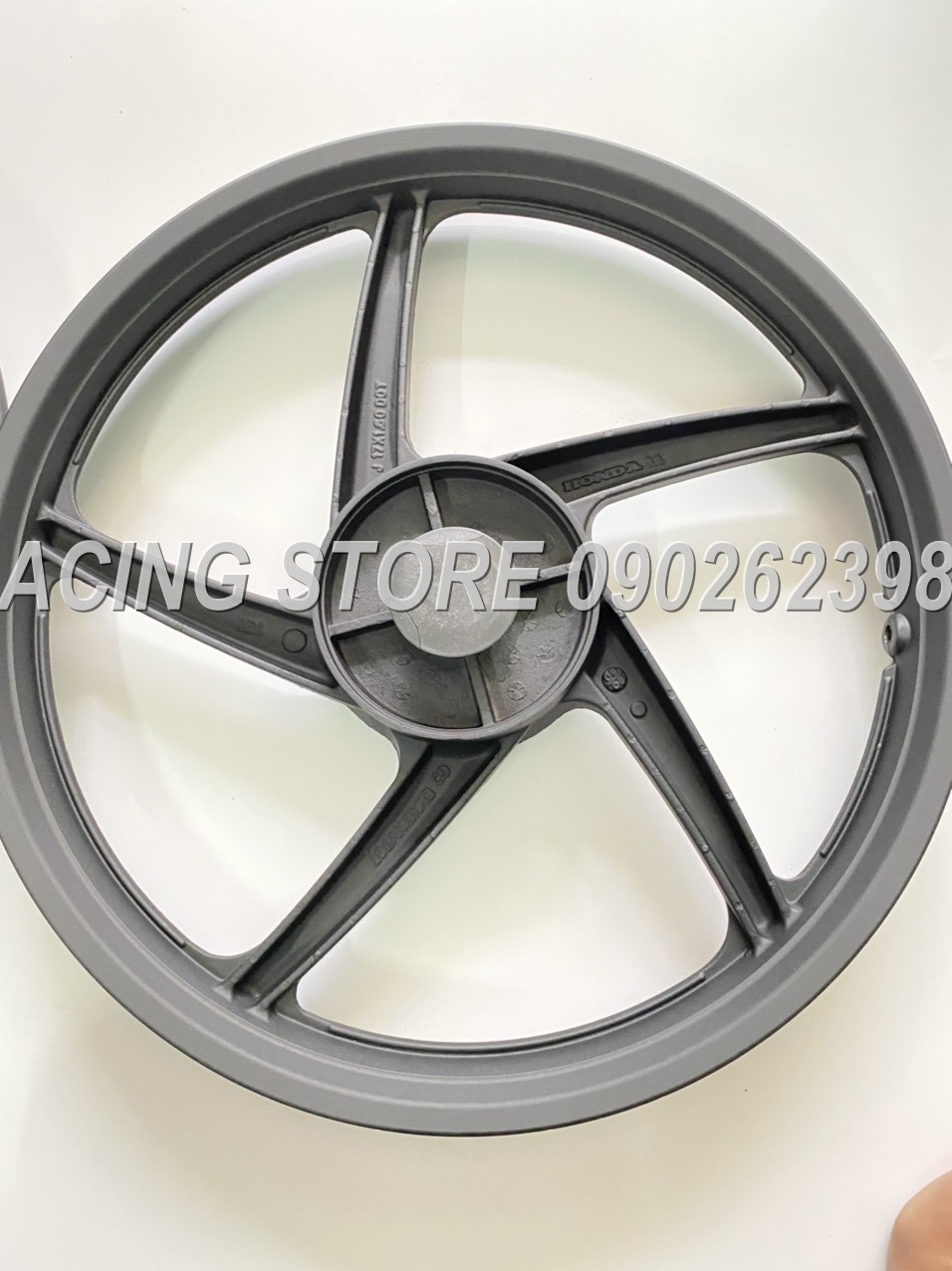 MÂM- VÀNH ĐÚC 5 CÂY 2 THẮNG ĐÙM 110 ( 2 PHANH CƠ) GẮN ZIN WAVE S 110, FUTURE LED, RSX, BLADE, WAVE ALPHA 2014-2024...