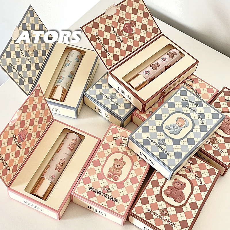 Son Thỏi ATORS Son Dưỡng Có Màu Little Bear Lipstick