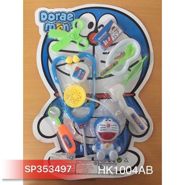 Vỉ bác sĩ tai nghe + doremon hk1004ab