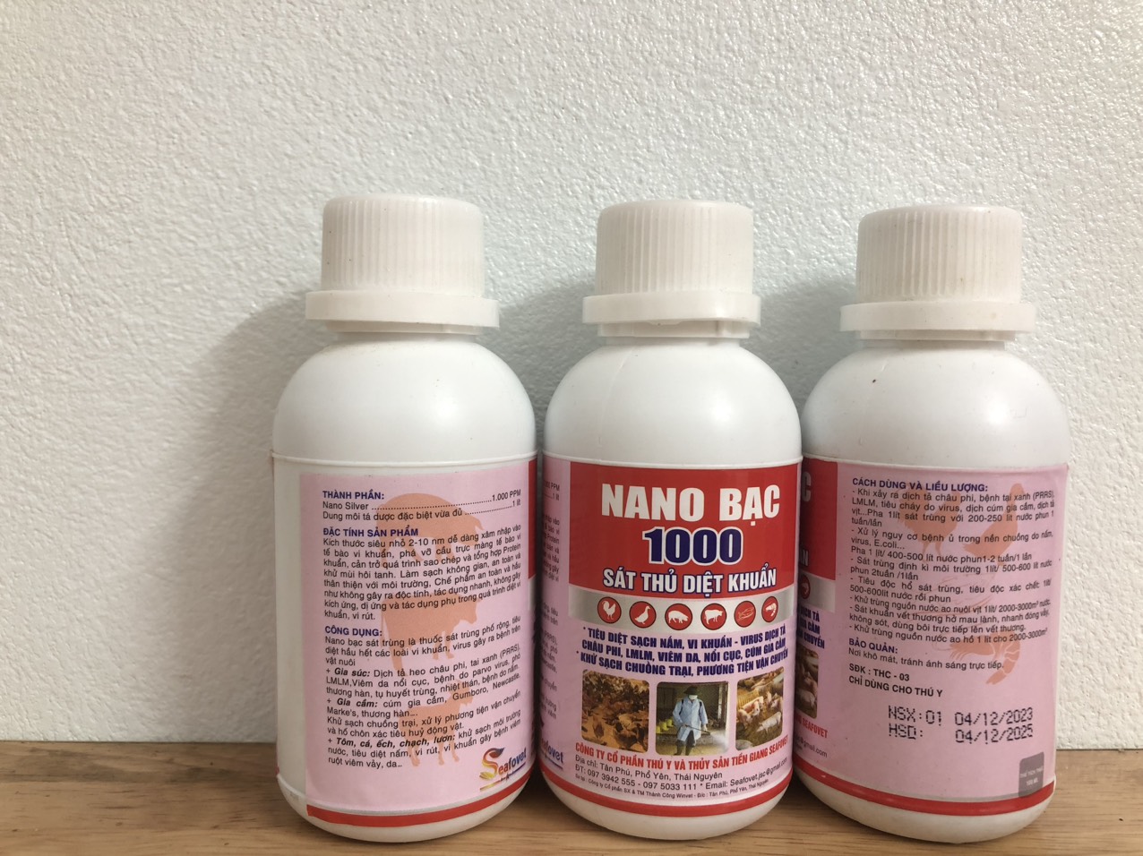 Nano bạc 100ml sát thủ diệt khuẩn