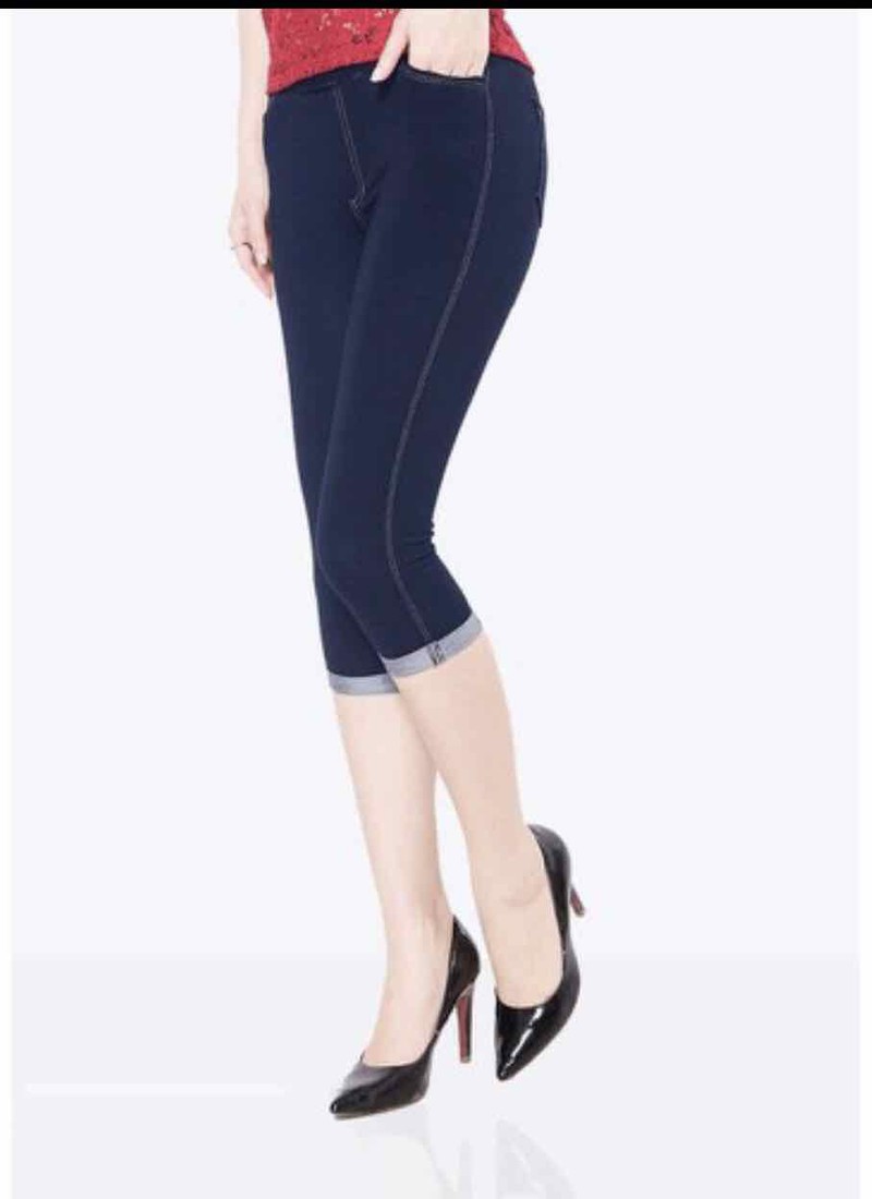 [FreeshipMAX] [HCM]Quần lửng legging giả jean hàng cao cấp