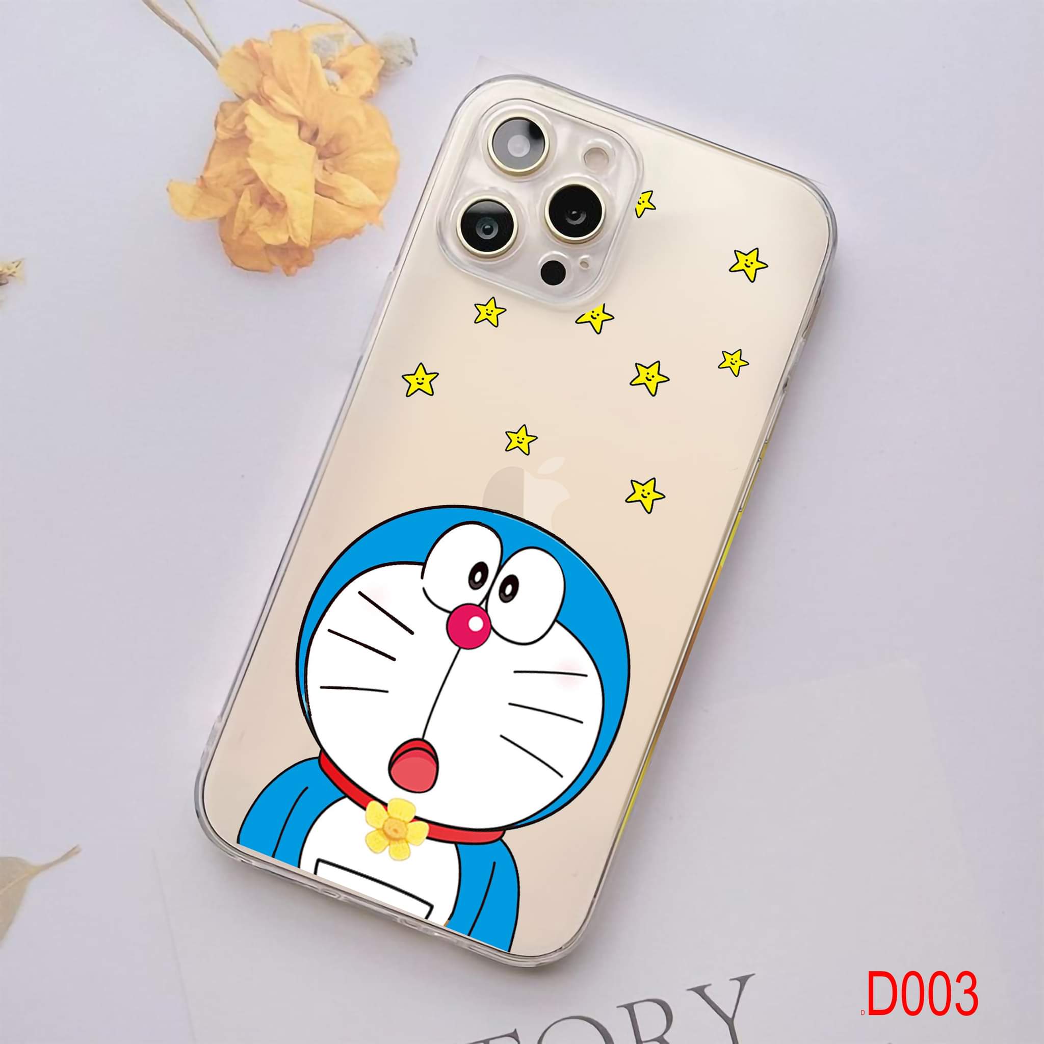 Ốp lưng dẻo in hình doremon cho đt Iphone