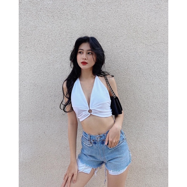 Áo Bikini Cột Dây Lưng Gợi Cảm