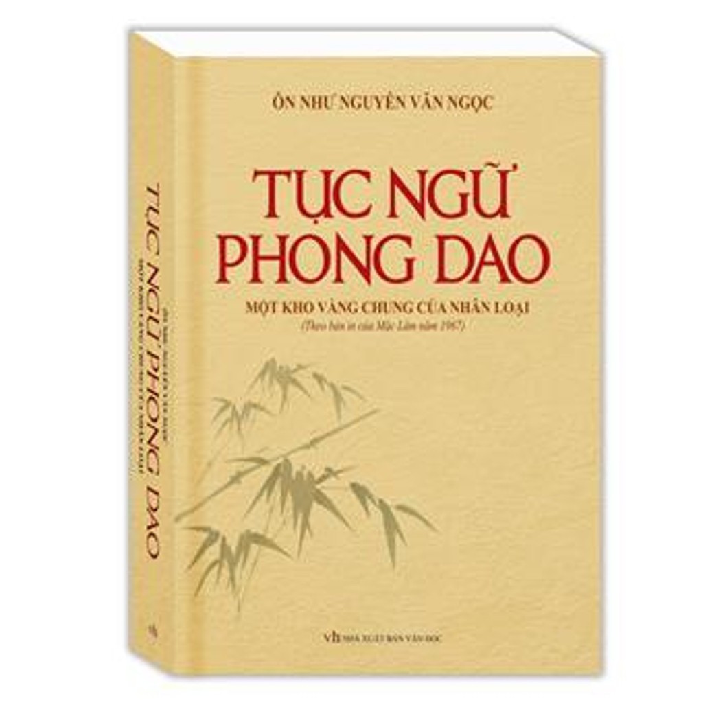 Sách - tục ngữ phong dao