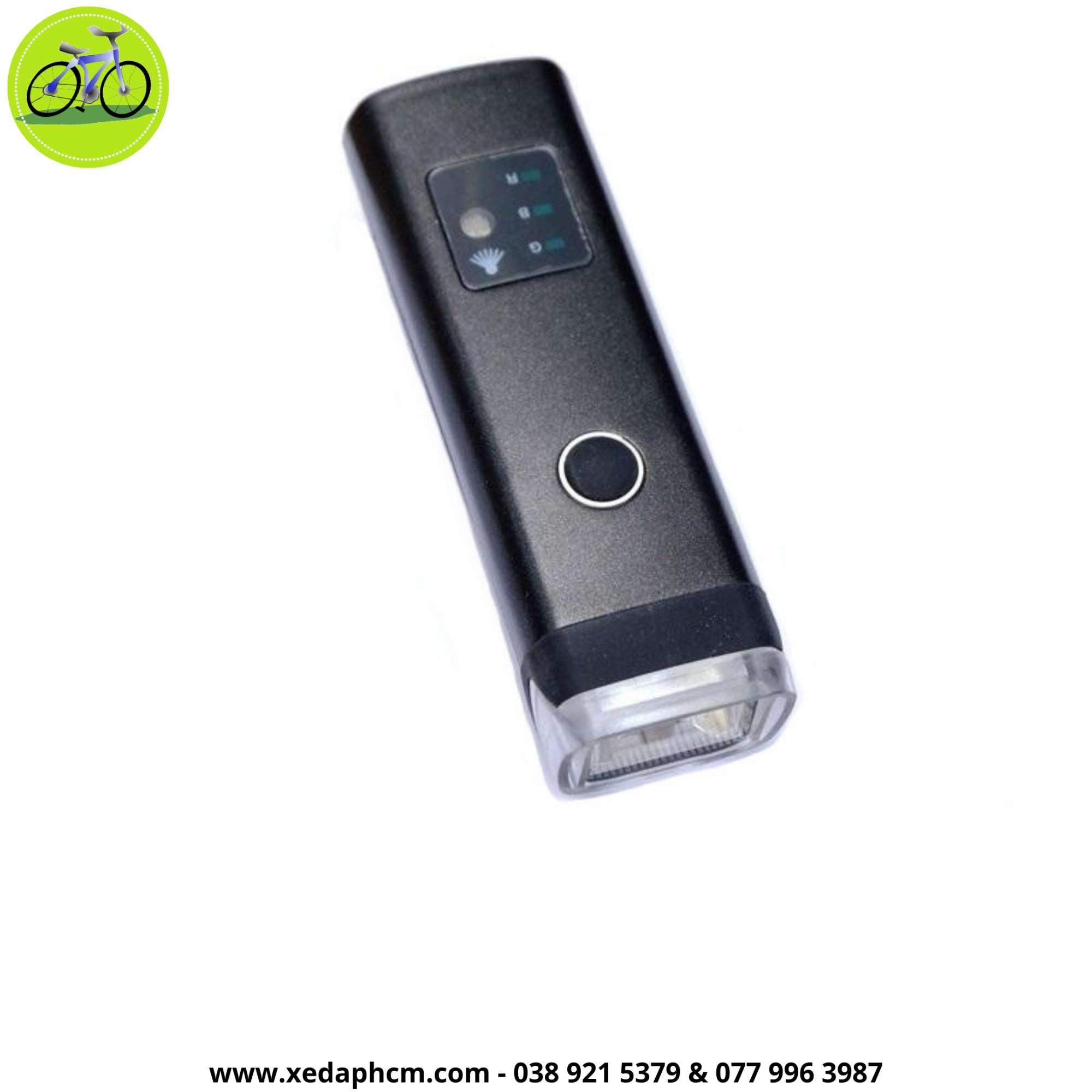[HCM]Đèn xe đạp trước Led siêu sáng có sạc USB