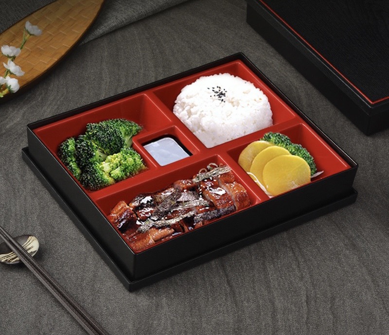 Hộp Cơm Bento Nhựa Cao Cấp 5 Ngăn [ Phong Cách Nhật Bản ]