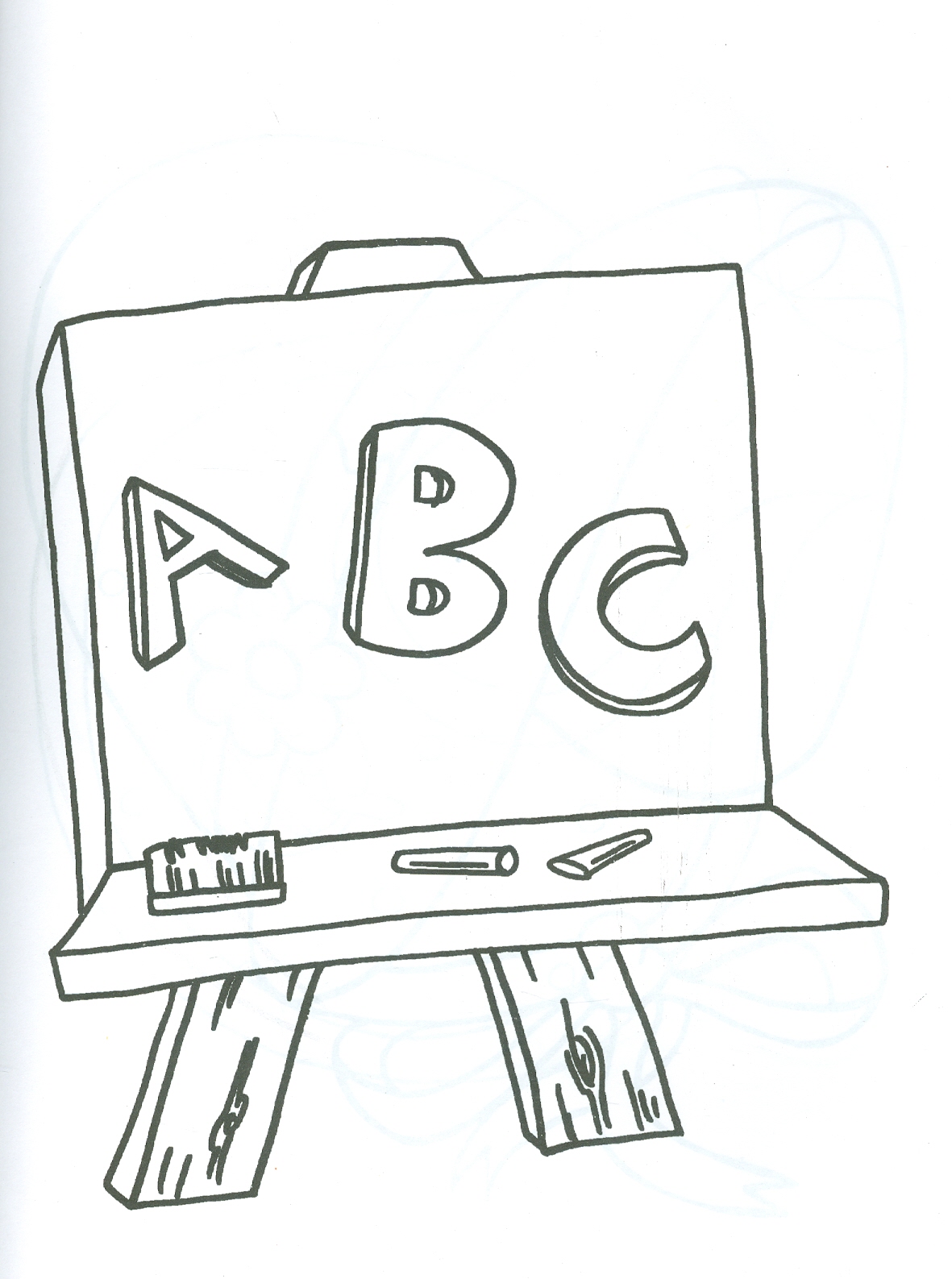 Jumbo Colouring Book 1 (Sách tô màu khổ lớn 1)