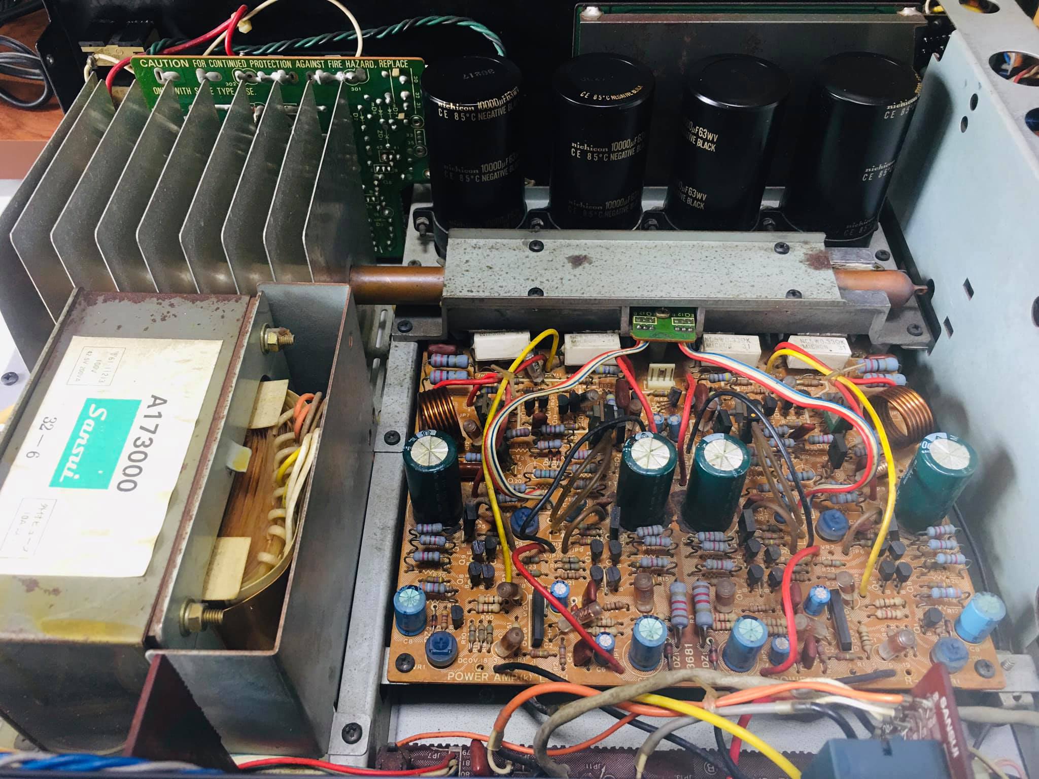 Amply Sansui AU D607G Extra
