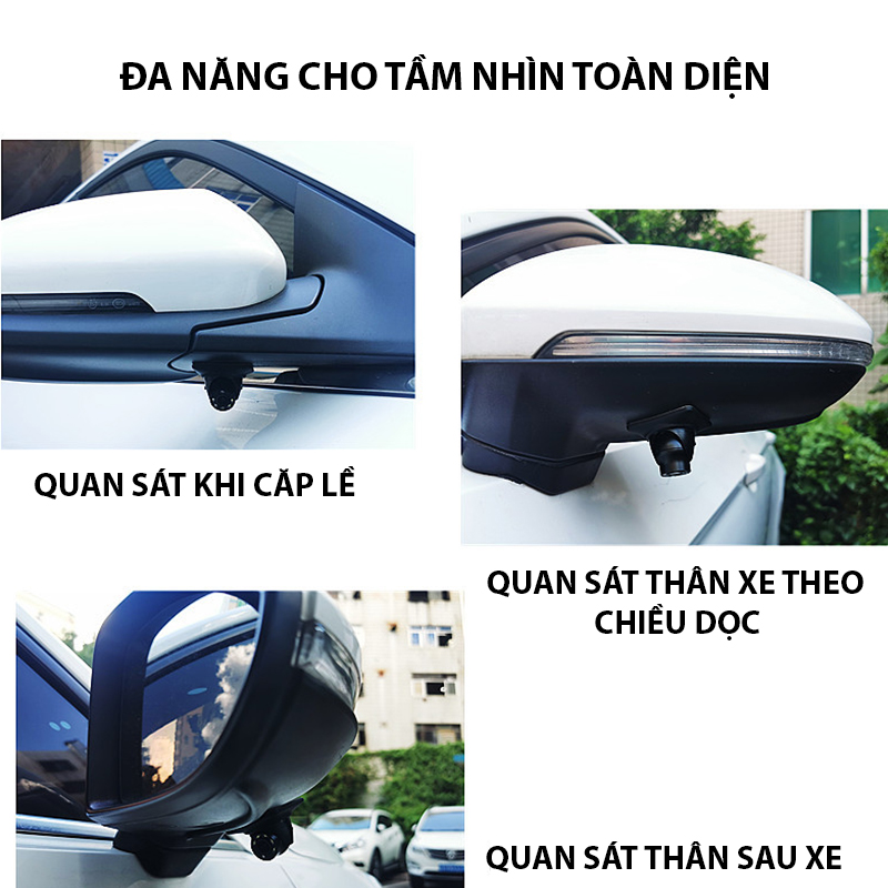 Camera cặp lề dán gương xe hơi AHD