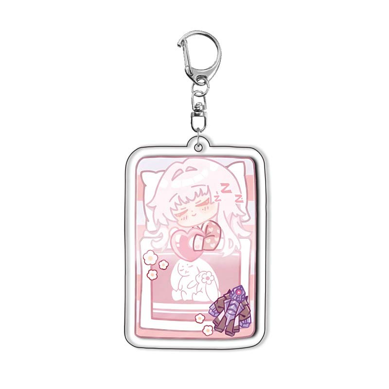 [11 mẫu] Móc khóa mica game Honkai Star Rail - Sleeping ver [T69 Shop]