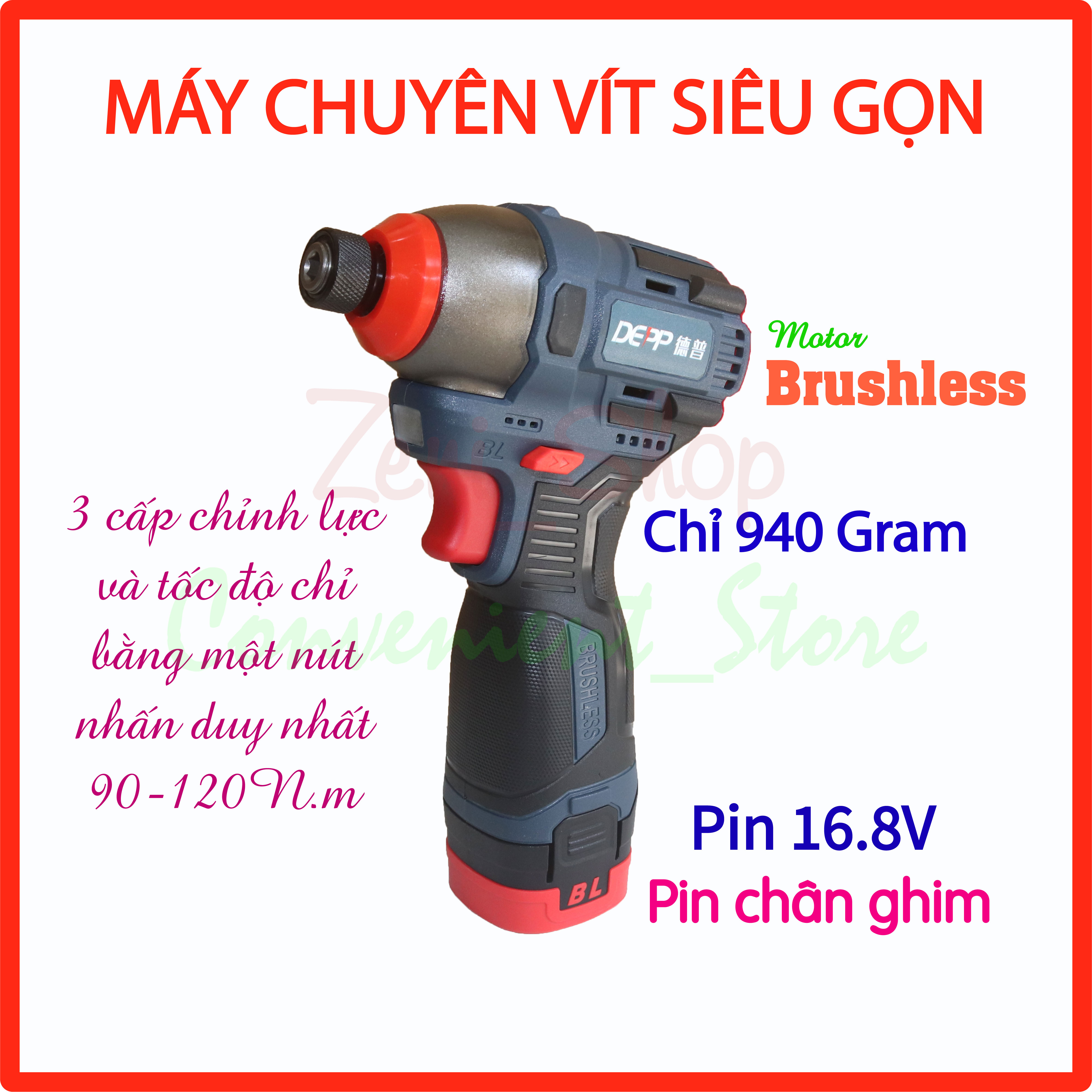 Máy chuyên bắn vít nội địa Trung Quốc_DEPP