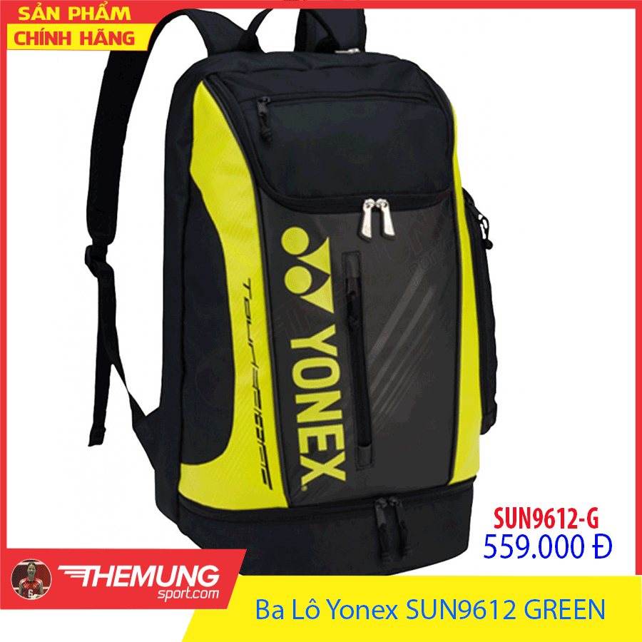 Ba lô Yonex SUN9612 GREEN (Vàng)