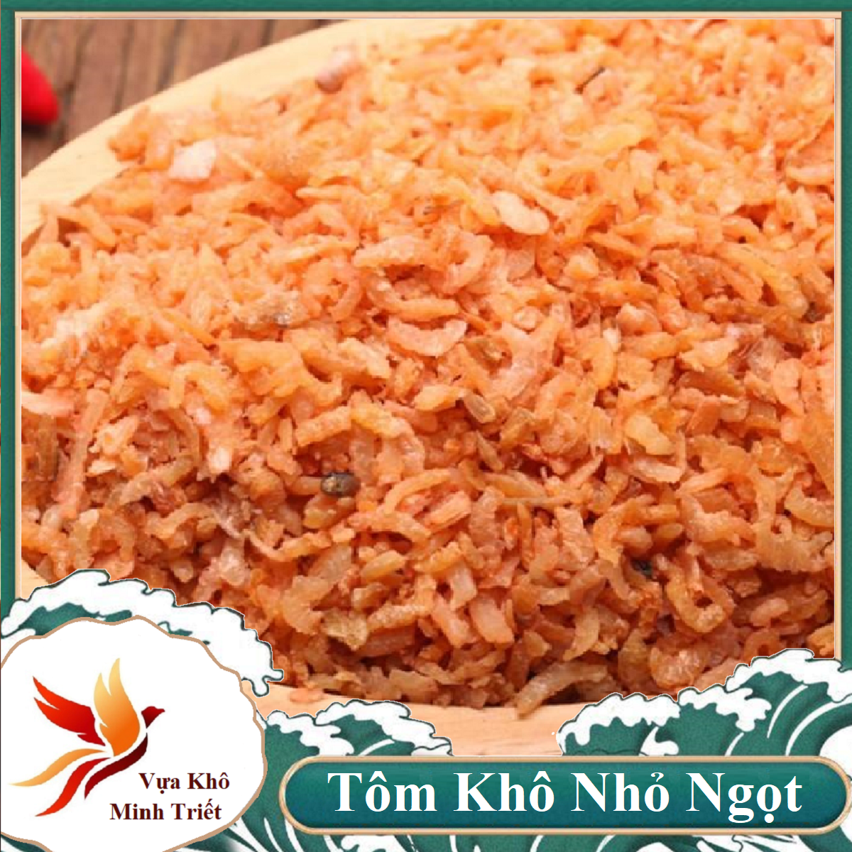 1kg Tôm khô Nhỏ Cà Mau loại bình dân, Chuyên nấu canh, nấu nước dùng, kho rim-Vựa Khô Minh Triết