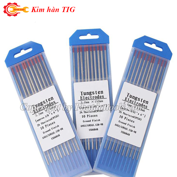 Kim hàn Tig-Điện cực TUNGSTEN-1.6-2.0-2.4-3.2mm