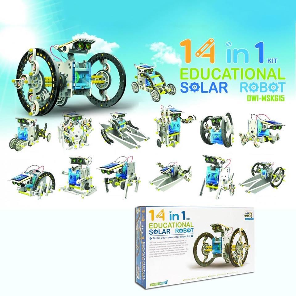 [HCM]Bộ lắp ráp năng lượng mặt trời 14 in 1