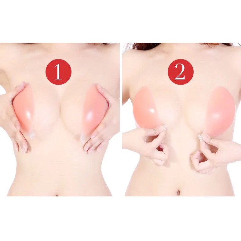 Hot Hit- Áo Bra Dán Ngực Silicon Full Hộp (Kèm Quai Trong)