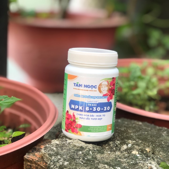 Phân bón npk 6-30-30 tám ngọc -100g