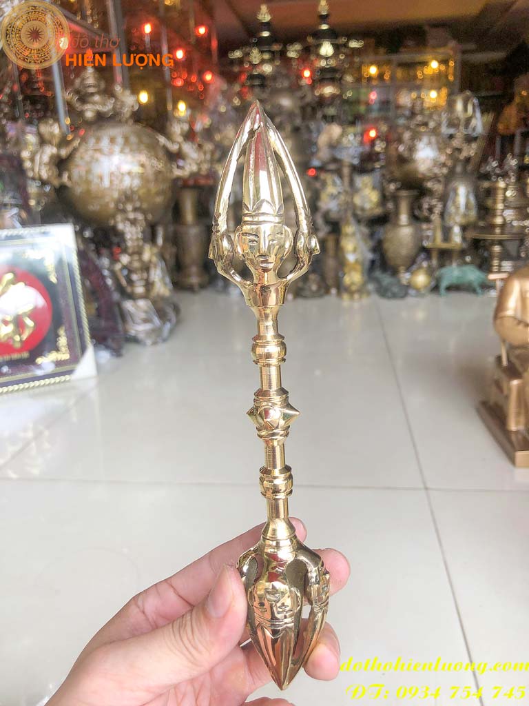 Brass charm (copper Cang Bell set) 20cm long