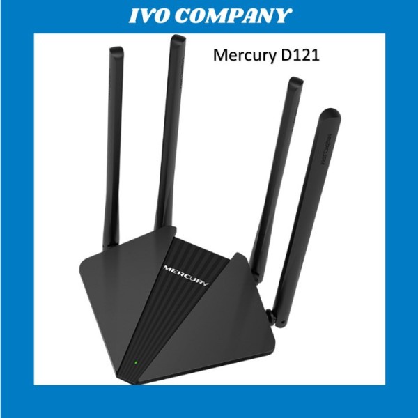 Bảng giá Router Phát Sóng WIFI Chuẩn AC 100Mbps Mercury D121 Phong Vũ