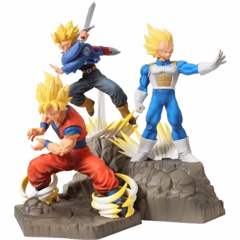 Mô hình songoku vegeta trunk hàng mới siêu đẹp