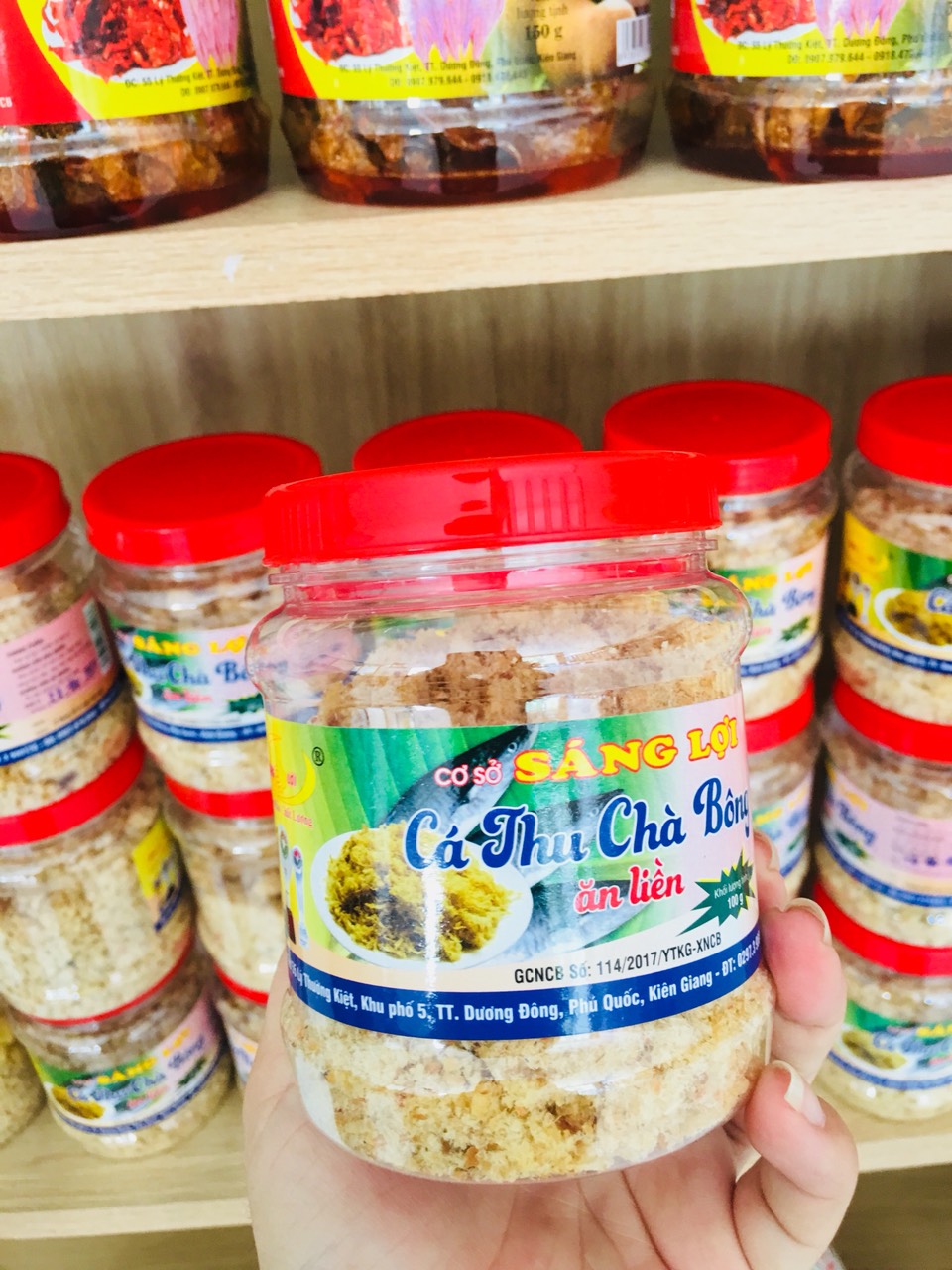 Cá Thu Chà Bông Đặt sản Phú Quốc thơm ngon 100gr