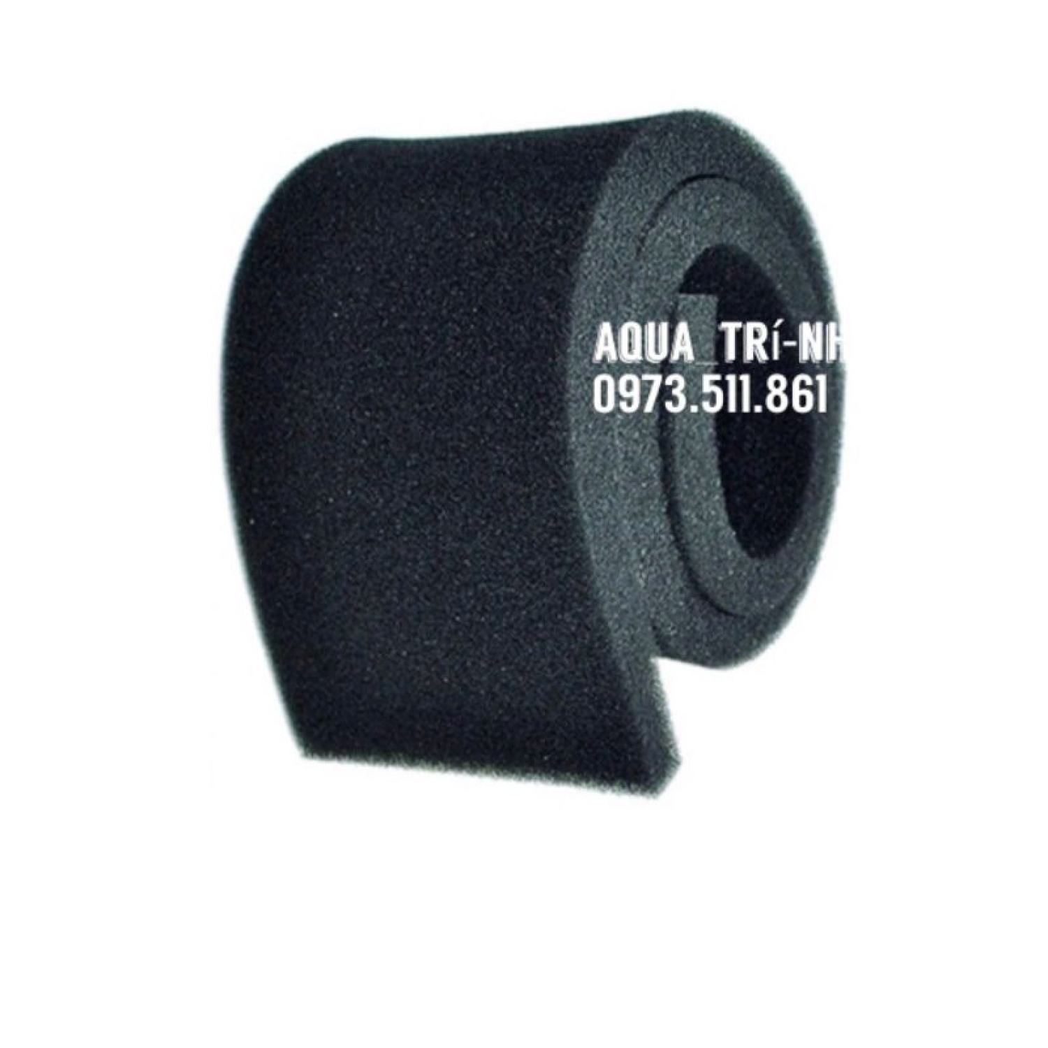 TẤM MÚT ĐEN LỌC NƯỚC CHO BỂ CÁ 50x50x5