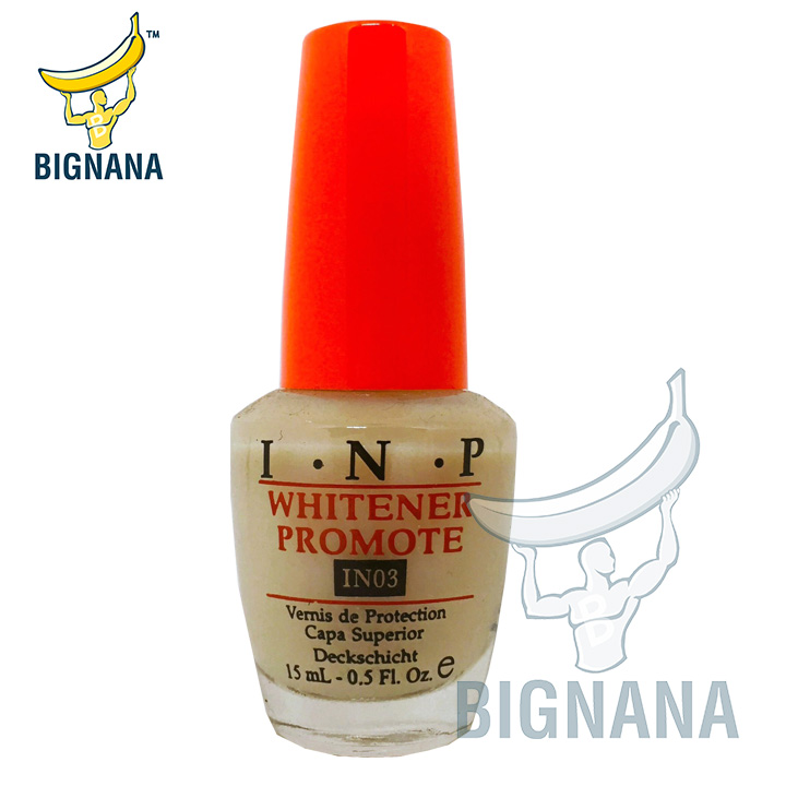 Sơn Dưỡng Móng Tay Giúp Trắng Móng Inp Cao Cấp 15ml, Màu Trắng Gạo, Ngăn Vàng Móng, Dưỡng Móng Chắc Khỏe