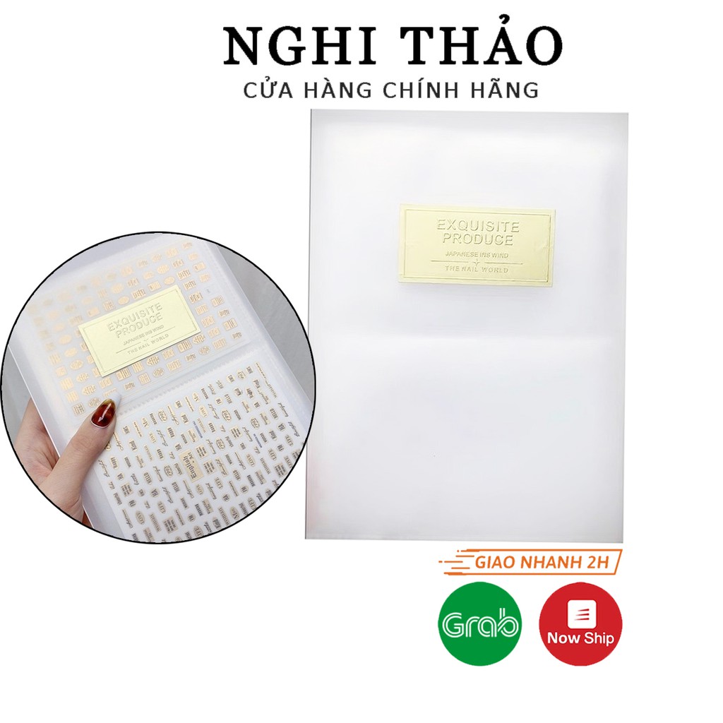 Sổ đựng sticker trong suốt