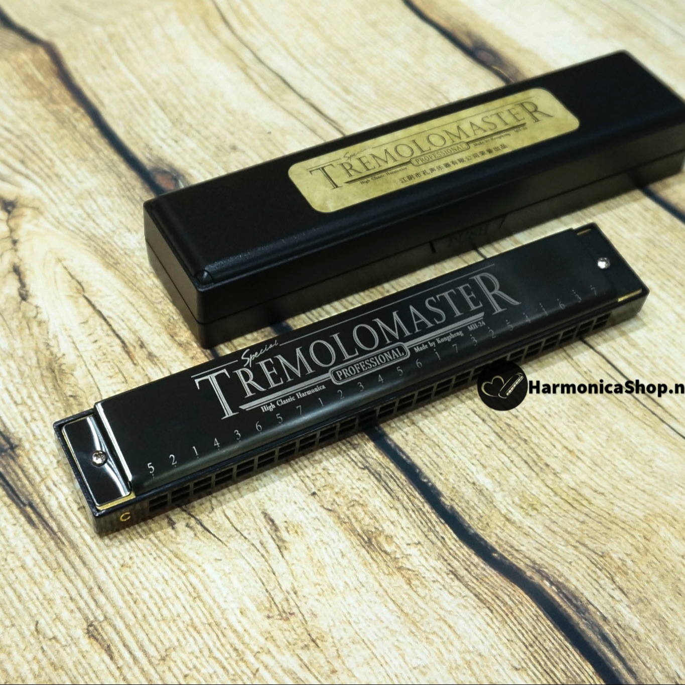 Kèn Harmonica 24 lỗ TREMOLO MASTER MH-24 (có video)