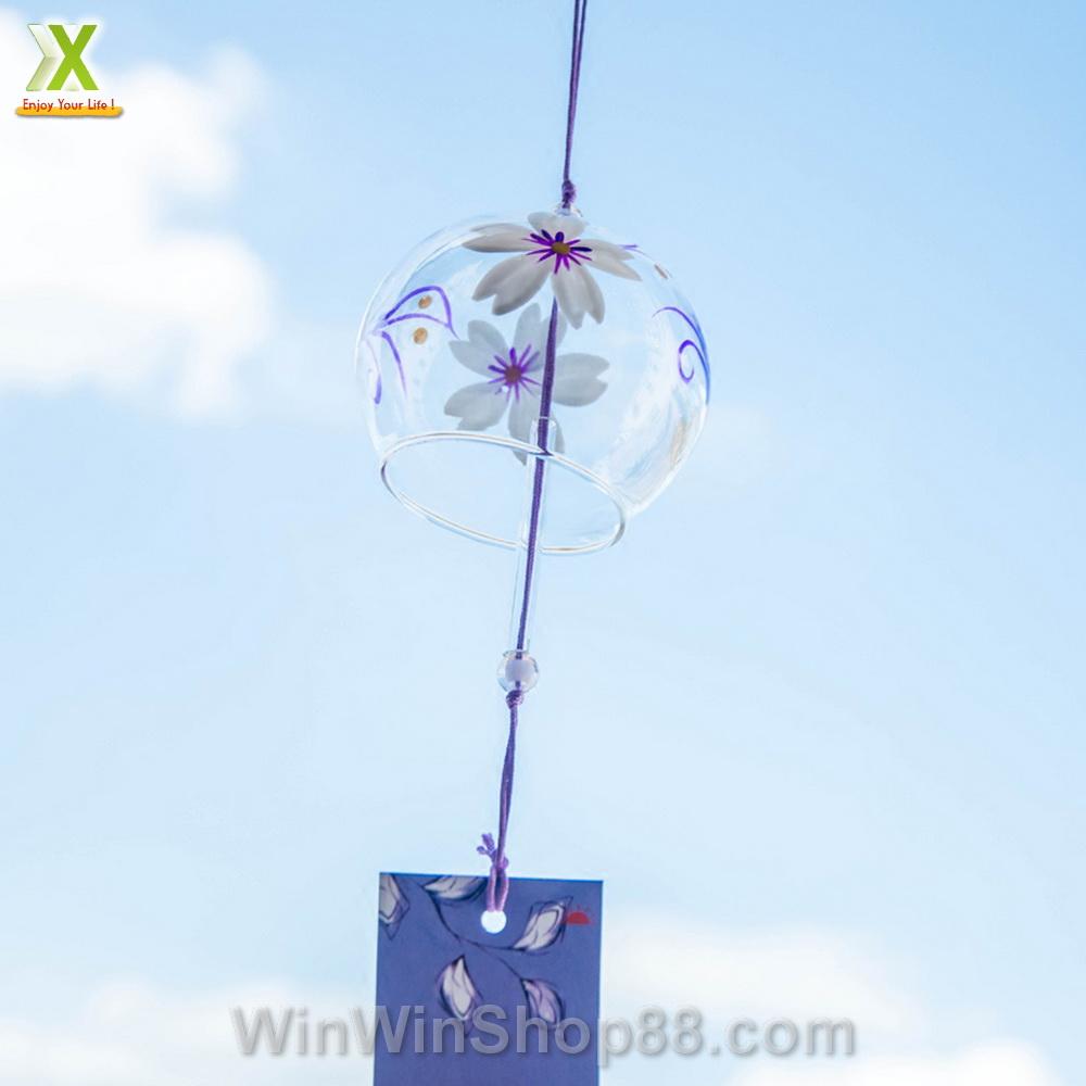 Chuông gió nhật bản Furin - MS03 (Màu tím)