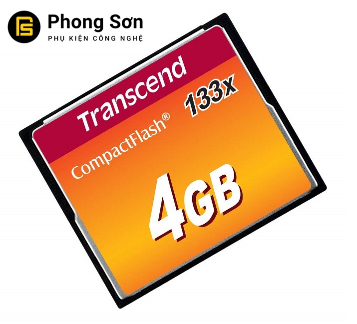 Thẻ nhớ Transcend CF 4GB (133x Speed) Hàng nhập khẩu