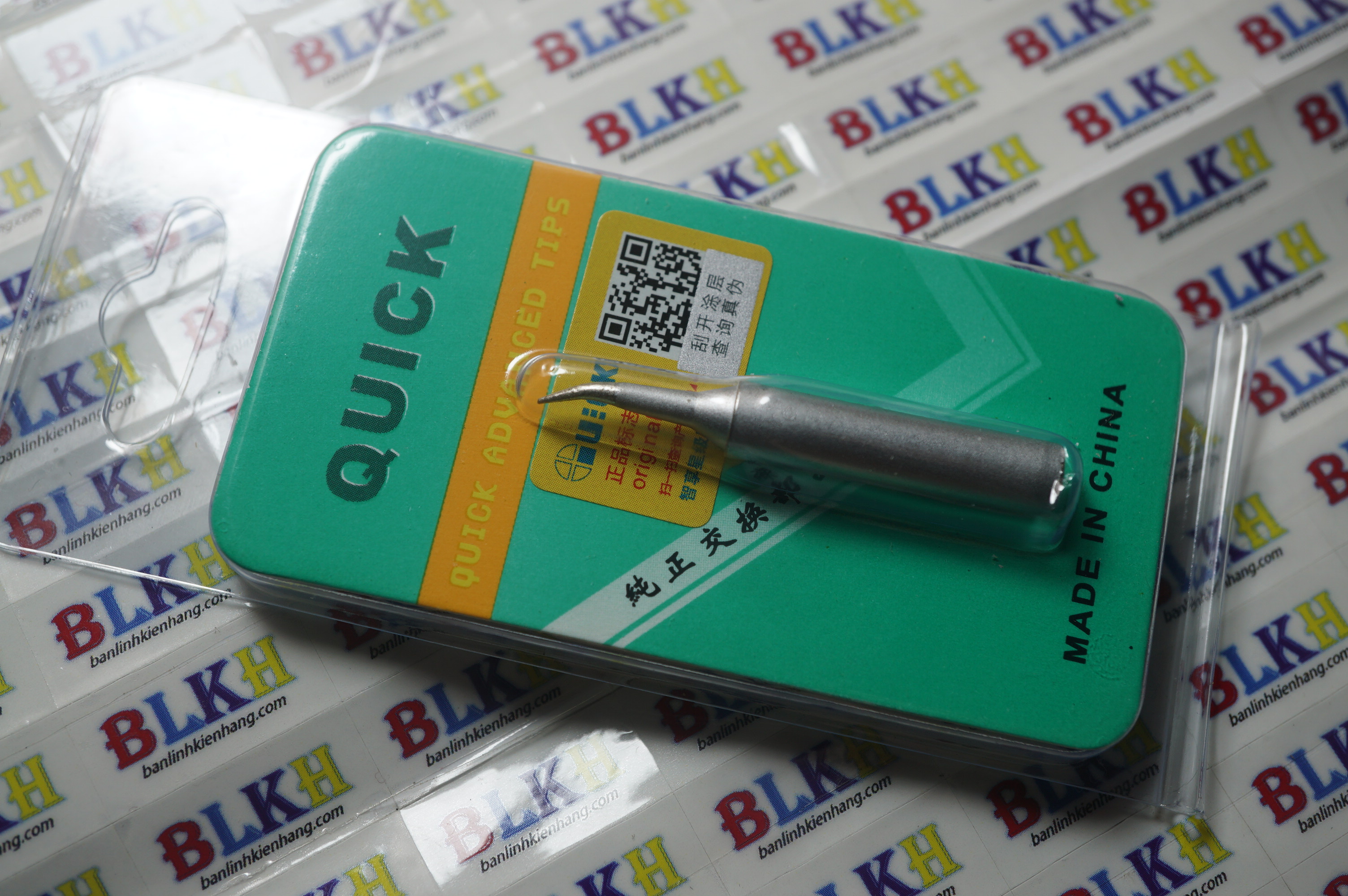 Mũi hàn cong cho trạm hàn 936 236 chính hãng Quick