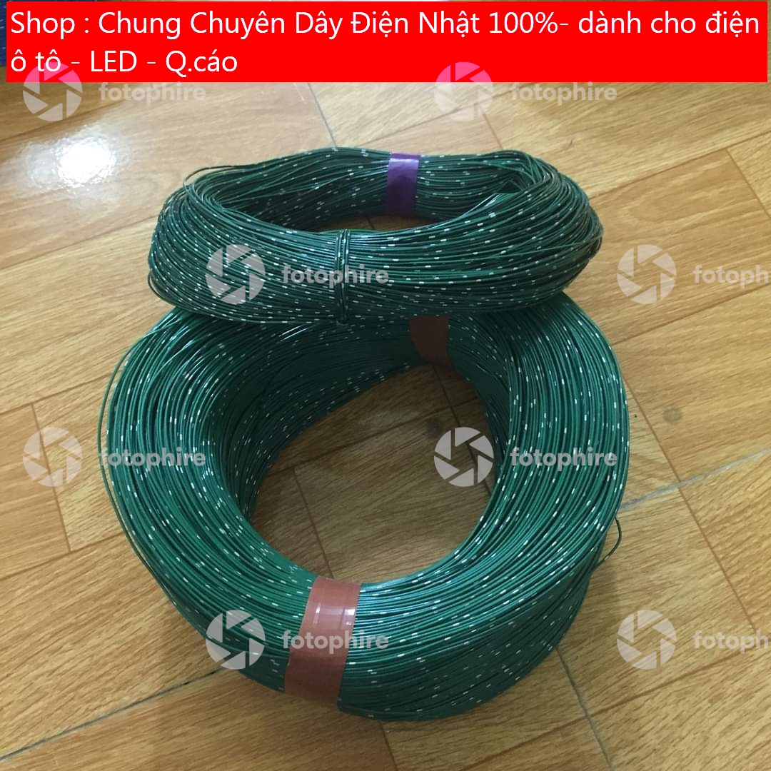 Dây điện nhật 0,3mm 100m xanh da trời