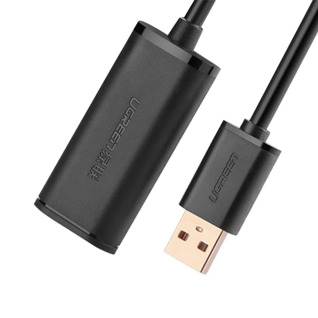 Cáp Usb Nối Dài 10M Có Chíp Khuếch Đại Ugreen 10321- Hàng.