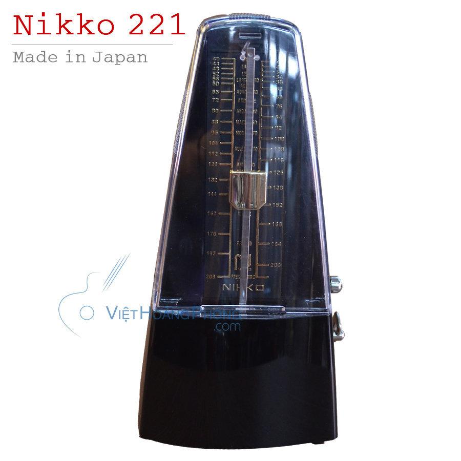 Máy đếm nhịp Metronome Nhật Nikko 221 - Made in Japan chính hãng - Việt Hoàng Phong
