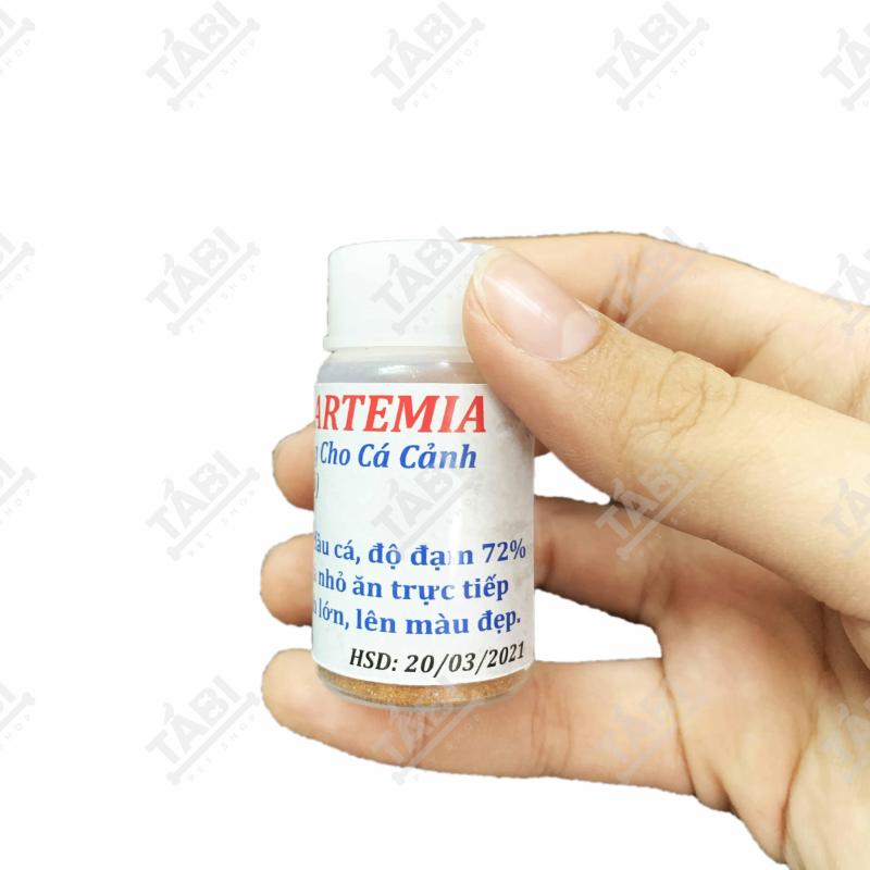 Bột Artemia Sấy Khô Đào Sỹ Uyên - Thức Ăn Cá Artemia Chuyên Dùng Cho Cá Cảnh.