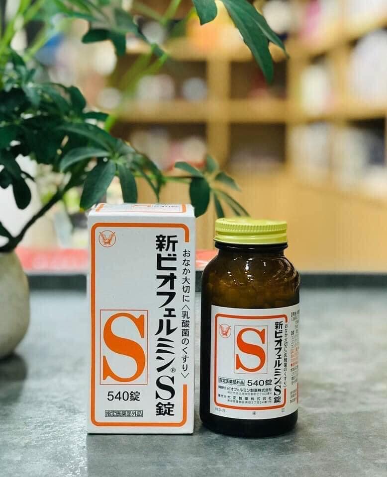 Viên uống men tiêu hóa s biofermin nhật bản