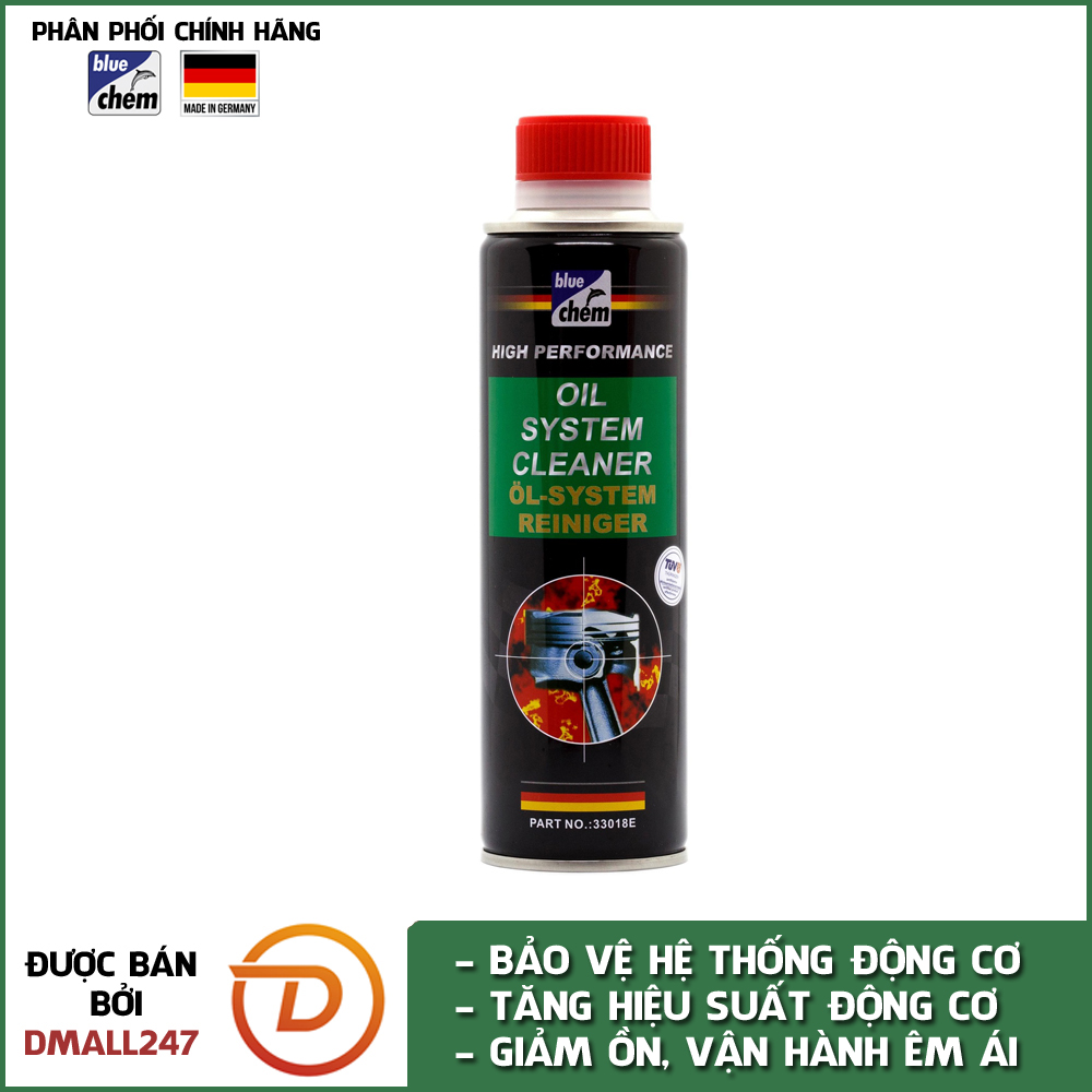 Phụ gia nhớt vệ sinh động cơ ô tô Bluechem 33018E