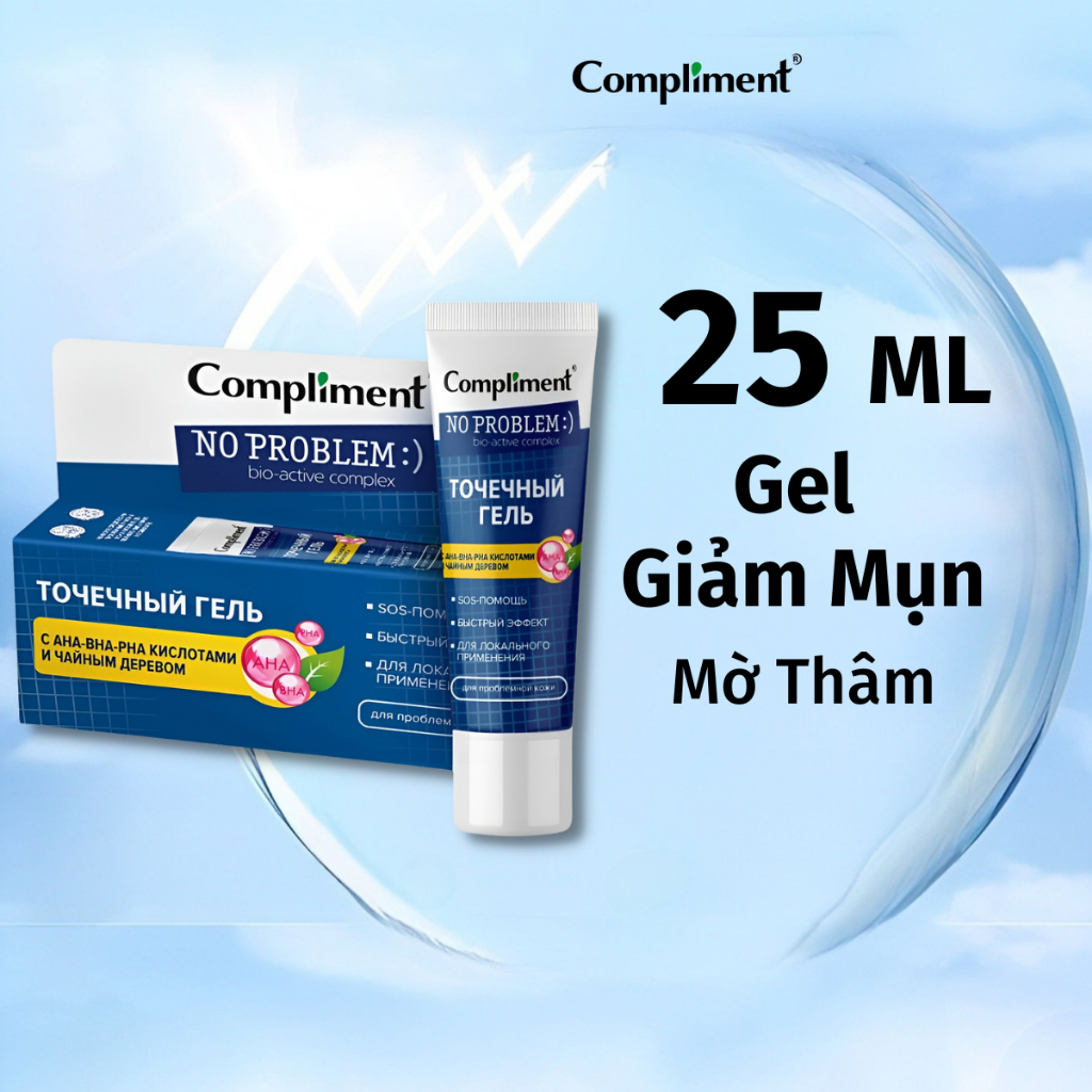 Gel Mụn Khẩn Cấp SOS Compliment No Problem 25ml