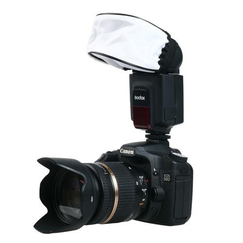 Tản Sáng Chụp Đèn Flash Máy Ảnh Bằng Vải