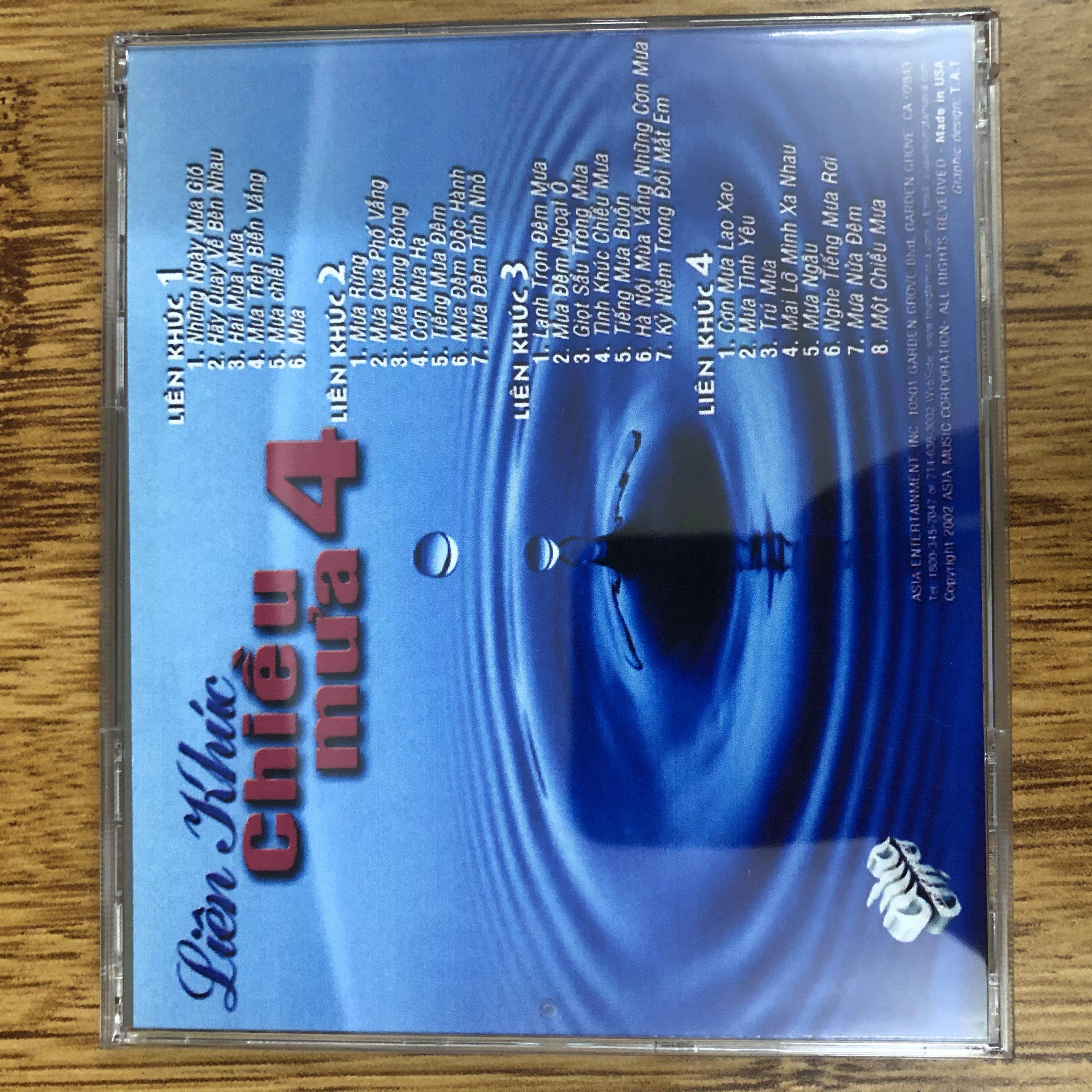 [HCM]CD Liên Khúc Chiêu Mưa 4 - ASIA