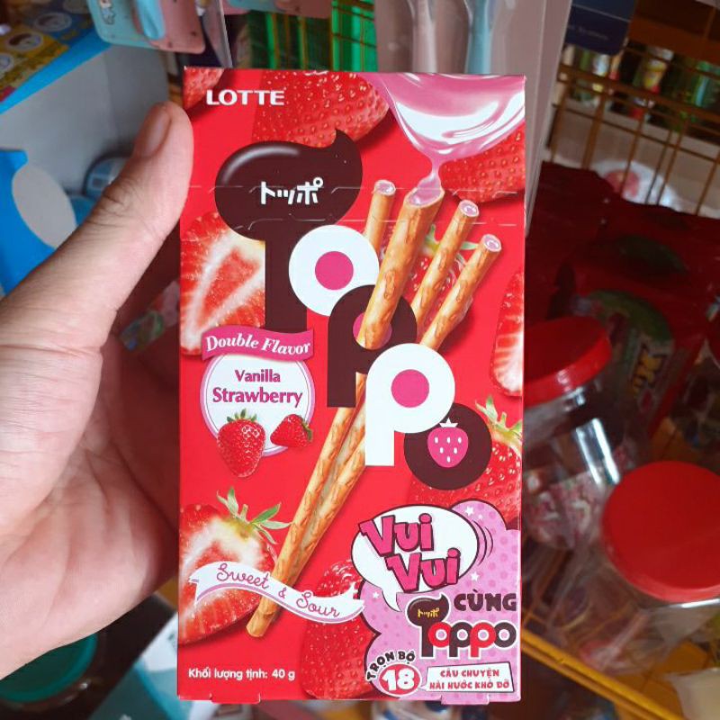 Bánh que Lotte Toppo 40g