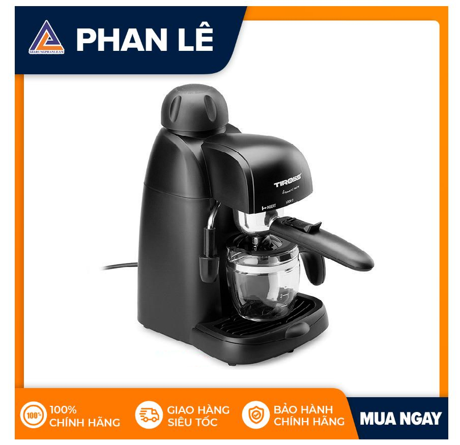 Máy pha cà phê Espresso Tiross TS620 (Đen)