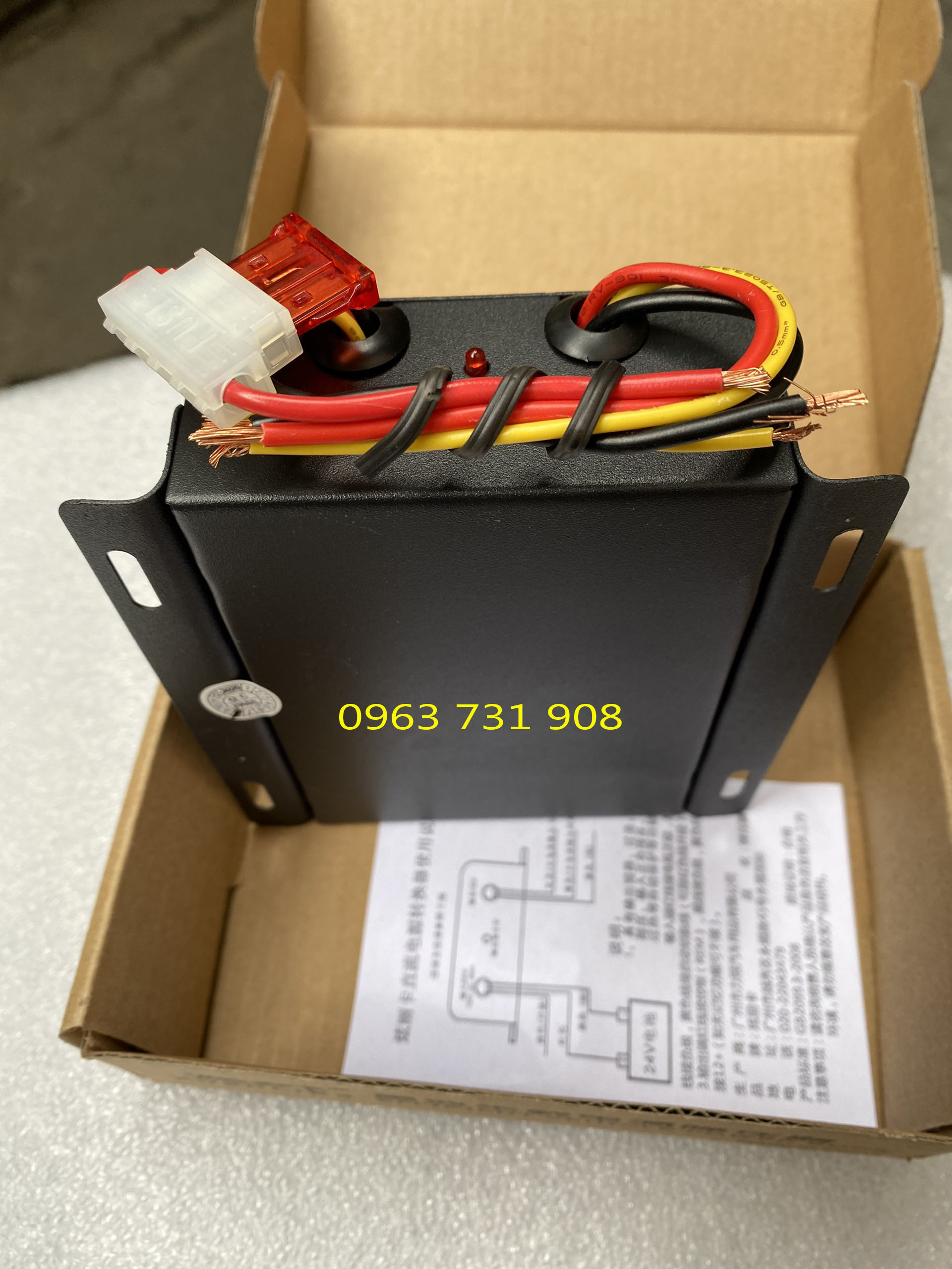 Đổi nguồn 24v xuống 12v 20A