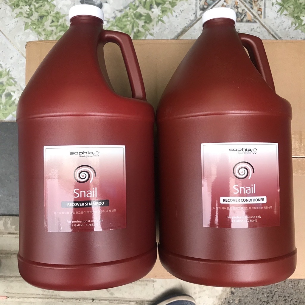 Dầu gội phục hồi tóc SNAIL SOPHIA PROFESSIONAL 3785ml