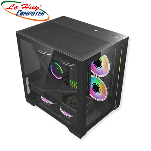 Vỏ máy tính MIK LV12 MINI ELITE BLACK