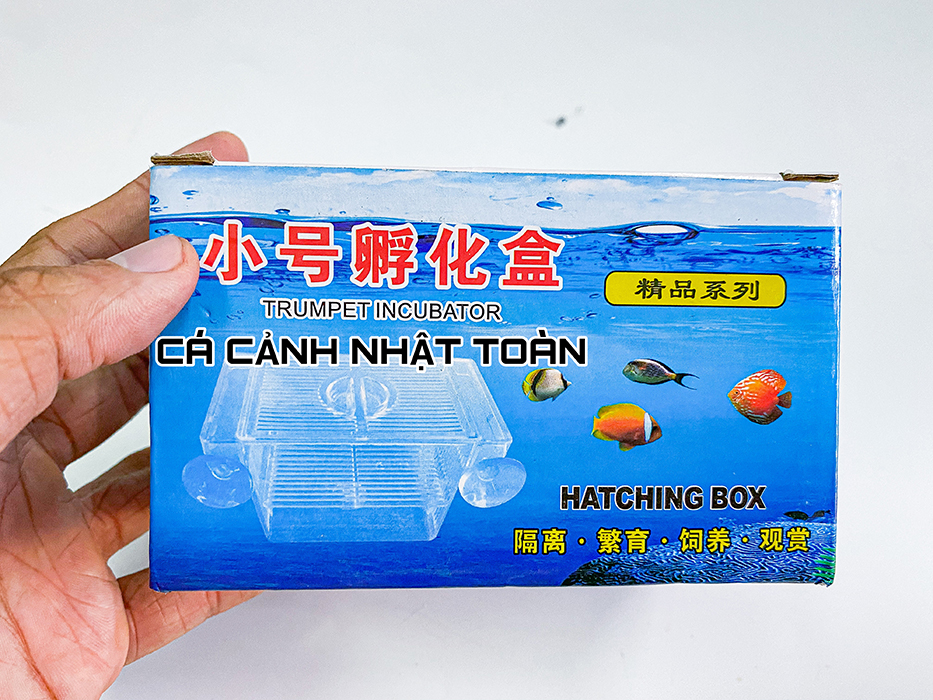 "Hoàn tiền đến 10%" LỒNG ẤP CHO CÁ 7 MÀU DÀI 12CM RỘNG 7CM CAO 7CM